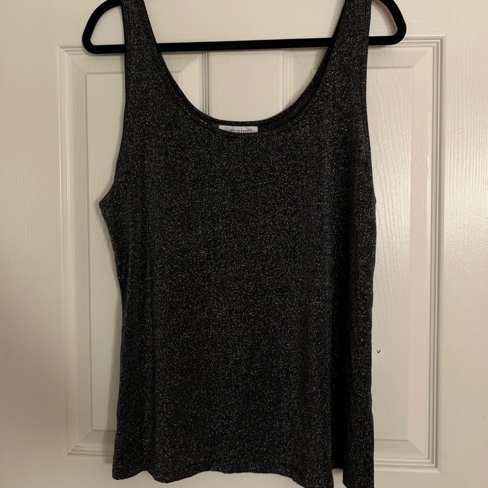 Sparkly Jennifer Lopez tank top